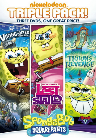 Spongebob Squarepants Triple Feature (Last Stand + Triton's Revenge + Viking Sized Adventures) - SPONGEBOB SQUAREPANTS