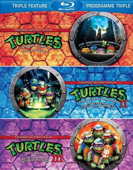 Teenage Mutant Ninja Turtles 1-2-3 (Blu-Ray) - DIVERS