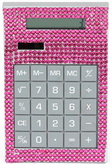 Calculatrice à brillant rose - GLITTER CALCULATOR PINK