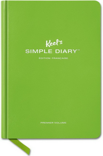 Keel&#39;s simple diary vert lime - 