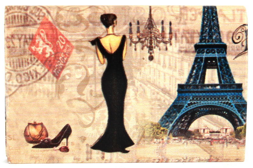 Porte-cartes Femme à Paris - WMN PARIS MAGNETIC CARD HLD ROUNDEDTOP