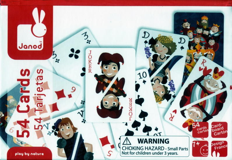 Jeu de 54 cartes - 