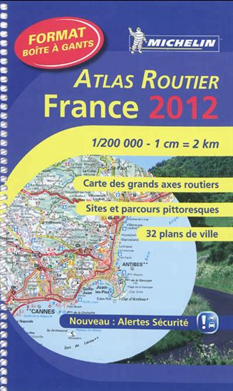 Atlas routier France 2012 (spirale) - COLLECTIF