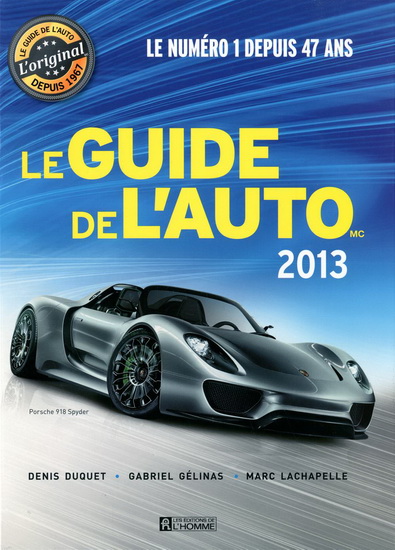 Le Guide de l&#39;auto 2013 - DENIS DUQUET & AL