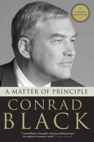 A matter of principle - CONRAD BLACK
