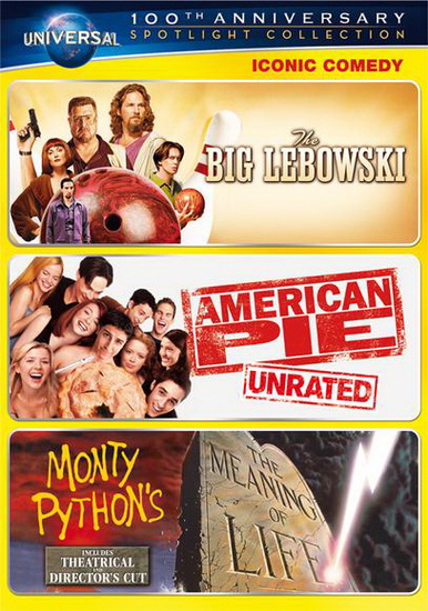 Iconic Comedy Spotlight Collection (The Big Lebowski / American Pie / Monty Python's The Meaning of Life) - DIVERS