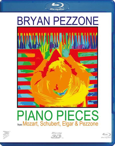 Piano Pieces From Mozart, Schubert, Elgar, And Pezzone (Blu Ray) - PEZZONE - MOZART - ELGAR - SCHUBERT