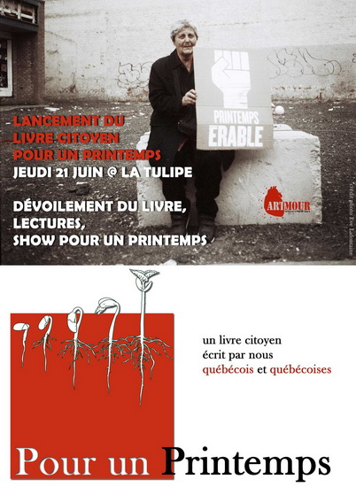 Pour un printemps : un livre citoyen - JANE D'EAU & AL