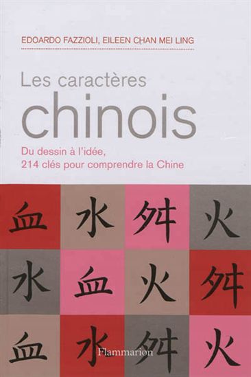 Caractères chinois : du dessin à l&#39;idée, 214 clés pour comprendre la Chine N. éd. - EDOARDO FAZZIOLI