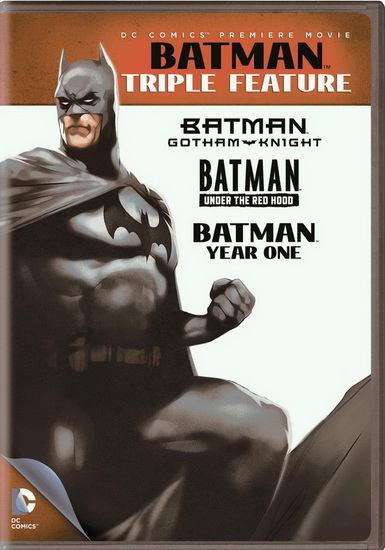 Batman Gotham Knight + Under The Red Hood + Batman Year One - BATMAN