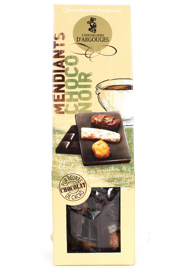 Mendiants chocolat noir 90g - 