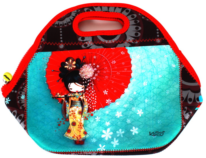 Sac à lunch néoprène Ketto Geisha - 