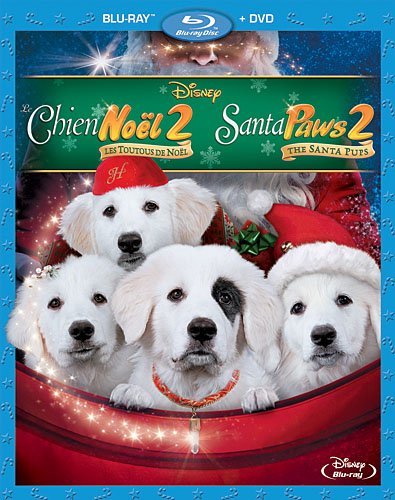 Santa Paws 2: The Santa Pups (Chiens Noël 2: Les toutous de Noël) (Blu-Ray+Dvd) - VINCE ROBERT