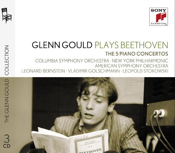 Glenn Gould Plays Beethoven: The 5 Piano Concertos (3CD) - BEETHOVEN