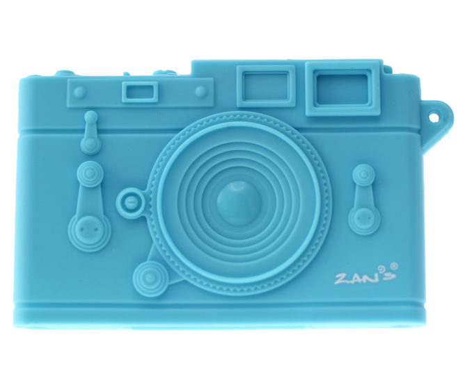Porte-cartes Caméra Bleu - BREE CAMERA NAMECARD HOLDER LIGHT BLUE