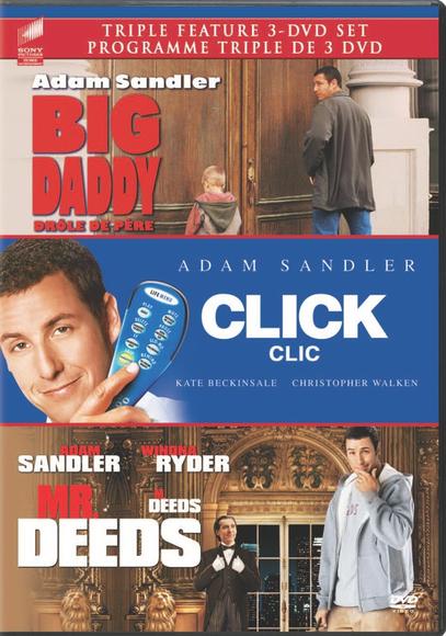 Big Daddy / Click / Mr Deeds - DIVERS