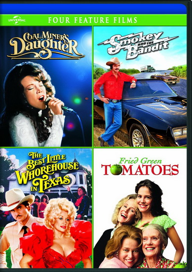 Coal Miner's Daughter / Smokey and the Bandit / The Best Little Whorehouse in Texas / Fried Green Tomatoes - DIVERS