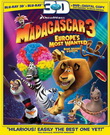 Madagascar 3: Europe's Most Wanted (Madagascar 3: Bons baiser d'Europe) (3D+Blu-Ray+Dvd) - DARNELL ERIC, MCGRATH TOM