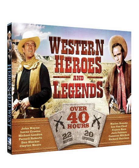 Western Heroes And Legends: 22 Movies - 