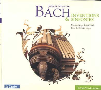 Inventions et Sinfonias J-S Bach + CD - MARIE-ANGE LEURENT