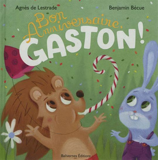 Agnes De Lestrade Benjamin Becue Bon Anniversaire Gaston Albums Illustres Livres Renaud Bray Com Livres Cadeaux Jeux