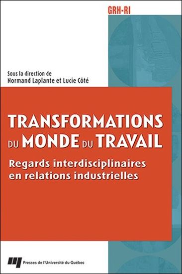 Transformations du monde du travail : regards interdisciplinaires en relations industrielles - COLLECTIF