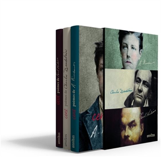 Coffret trois poètes - CHARLES BAUDELAIRE & AL