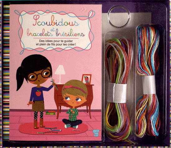 Mon petit coffret scoubidous et bracelets brésiliens - COLLECTIF