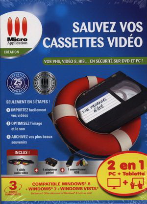 Sauvez Vos Cassettes Vidéo - PC