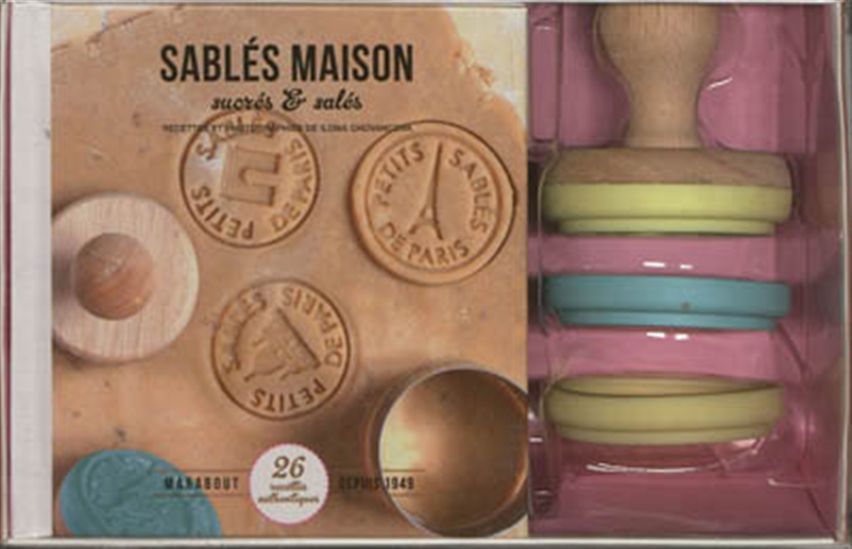 Coffret sablés maison : la collection de Paris - ILONA CHOVANCOVA