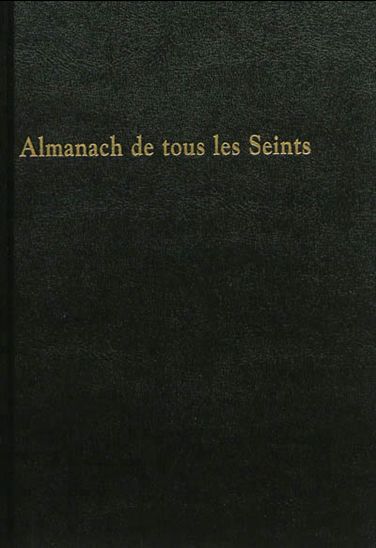 Almanach de tous les Seints - NATHALIE BRENET - VÉRONIQUE WILLEMIN