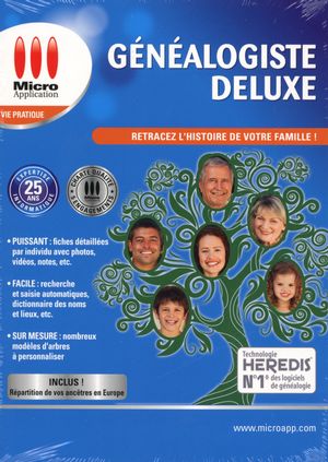 Généalogiste Deluxe - PC
