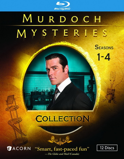 Murdoch Mysteries (Season 1-4) (Blu-Ray) - MURDOCH MYSTERIES