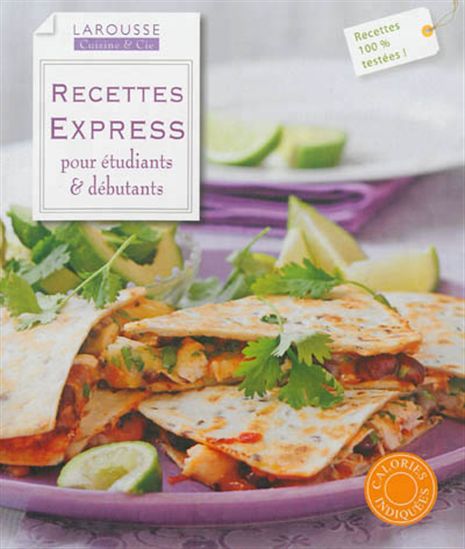 Recettes express pour étudiants et débutants - COLLECTIF