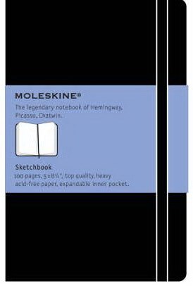 Sketchbook Large Rigide Noir 104p