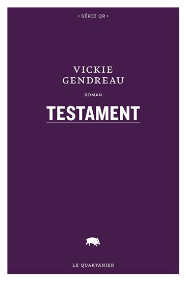 Testament - VICKIE GENDREAU
