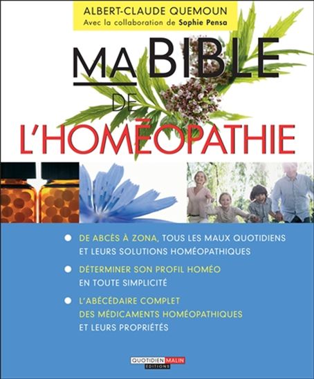 Ma bible de l'homéopathie - ALBERT-CLAUDE QUEMOUN