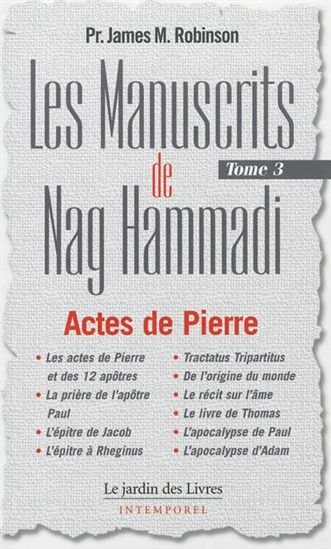 Les Manuscrits de Nag Hammadi T.03 - JAMES ROBINSON