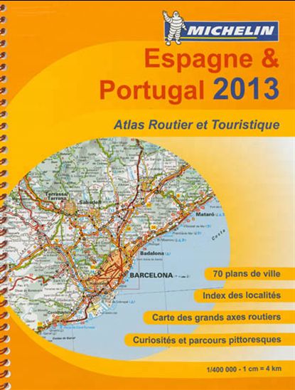 Espagne & Portugal 2013 : atlas routier et touristique - COLLECTIF