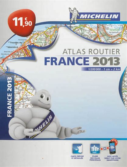 Atlas routier France 2013 (broché) - COLLECTIF