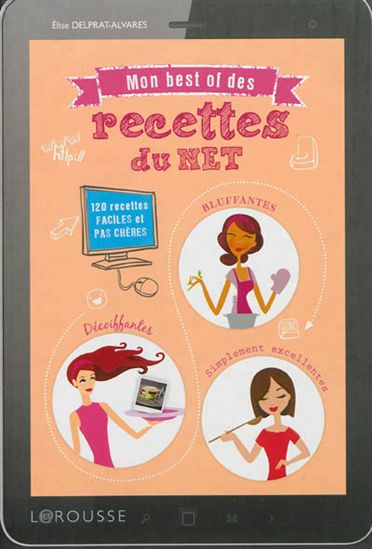 Mon best of des recettes du Net : 120 recettes faciles et pas chères - ELISE DELPRAT