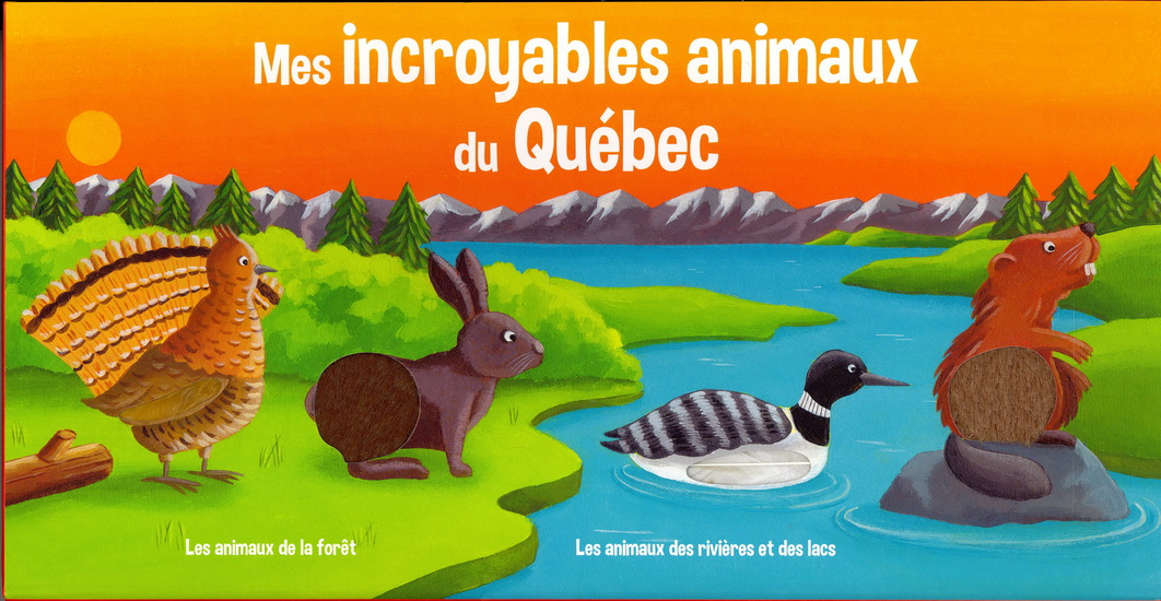 Mes incroyables animaux du Québec - CHRISTOPHE BONCENS - JÉRÔME CARRIER