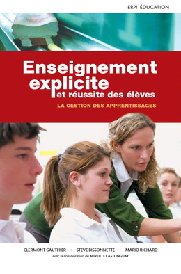 Enseignement explicite et réussite des élèves : la gestion des apprentissages - COLLECTIF