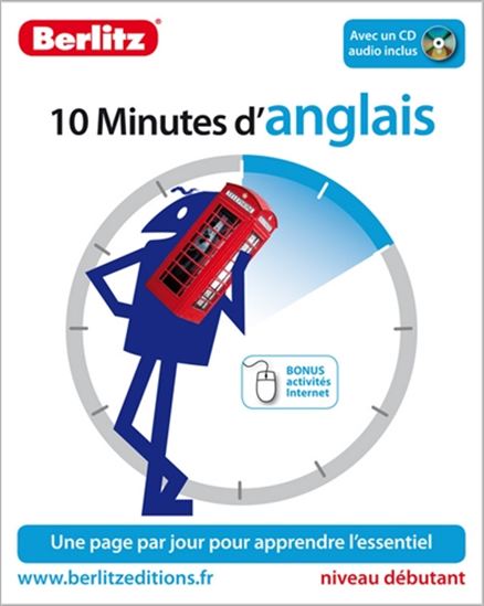 10 minutes d&#39;anglais + CD N. éd. - COLLECTIF