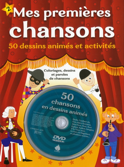 Mes premières chansons T.2 (Lvre+DVD) - COMPILATION
