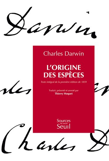 L&#39;Origine des espèces - CHARLES DARWIN