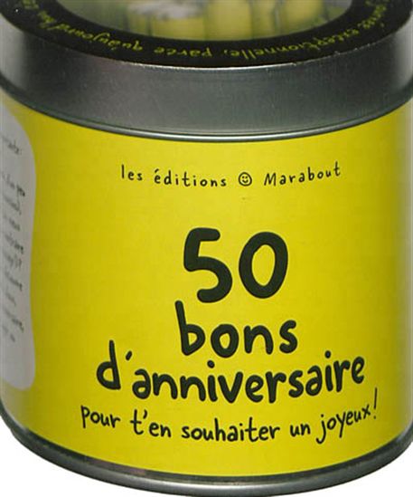 50 bon(s) anniversaire(s) - COLLECTIF