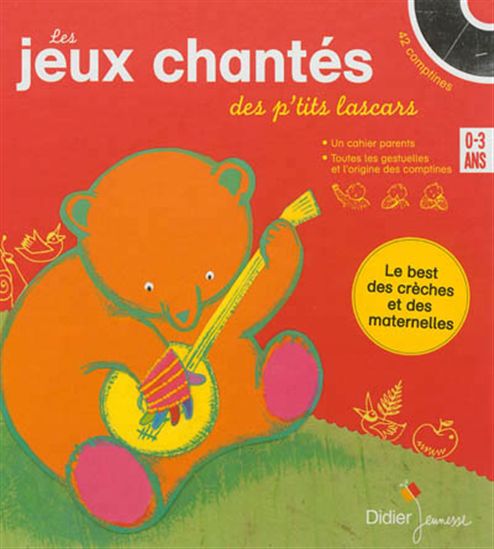 Les Jeux chantés des p&#39;tits lascars +CD - COLLECTIF