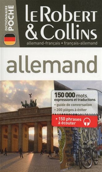 Le Robert et Collins allemand poche : français-allemand, allemand-français 5e éd. - COLLECTIF