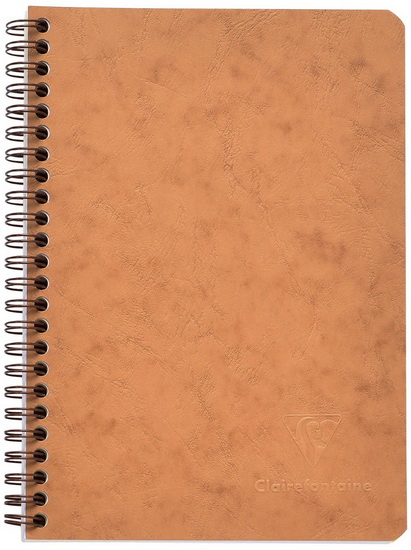 Cahier polypro à spirale - Format A5 14.8 x 21 cm - Koverbook